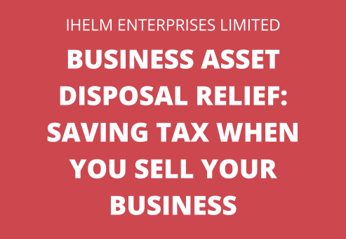 Ihelm Enterprises - Jan 2026 FB Live - Business Asset Disposal Relief